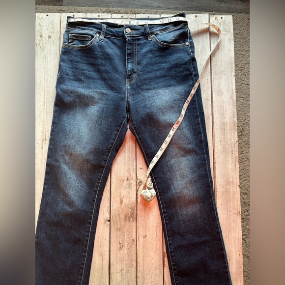 KanCan | Straight Ankle | Stretch Denim | Dark Wash Jeans | Size 11/29 - Picture 5 of 10
